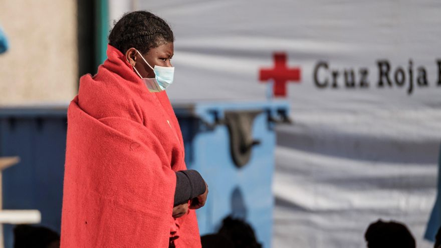 Un cayuco mauritano en el Caribe muestra el drama de las pateras perdidas