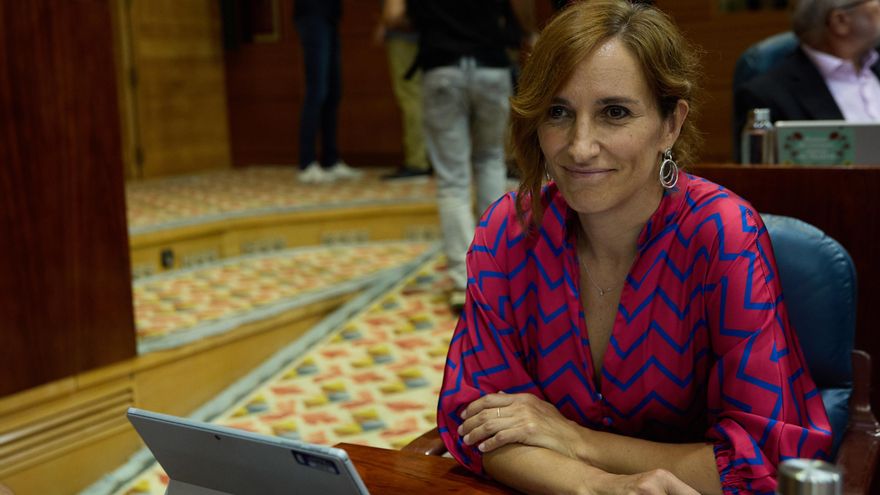 La portavoz de Más Madrid en la Asamblea, Mónica García.