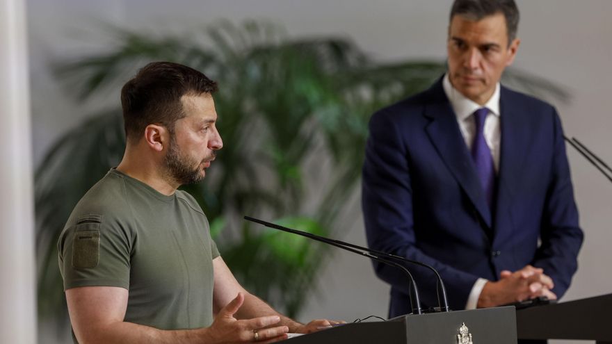 Sánchez habla con Zelenski y reclama una paz que respete la soberanía de Ucrania