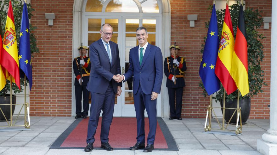 Sánchez, ante Merz: "En España sabemos cómo vencer al terrorismo y no se hace como Israel"