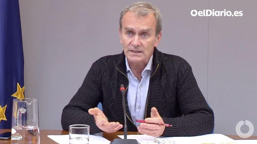 Fernando Simón en rueda de prensa.