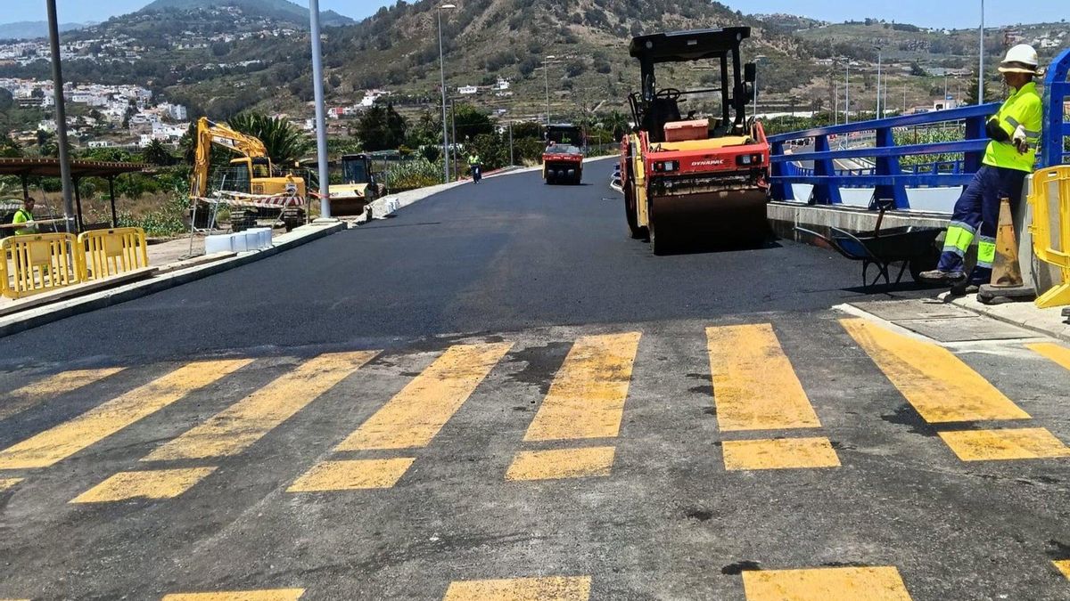 El Gobierno de Canarias anuncia nuevos desvíos desde este lunes en Arucas por el asfaltado de la GC-20