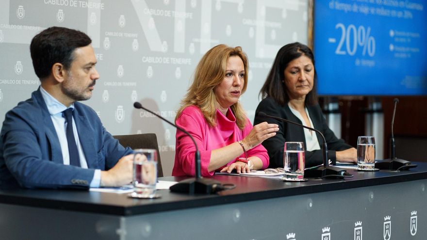 Tráfico rebaja el autobombo del Cabildo de Tenerife con el cierre de Guamasa: “No tendría sentido trasladar el problema de un sitio a otro”