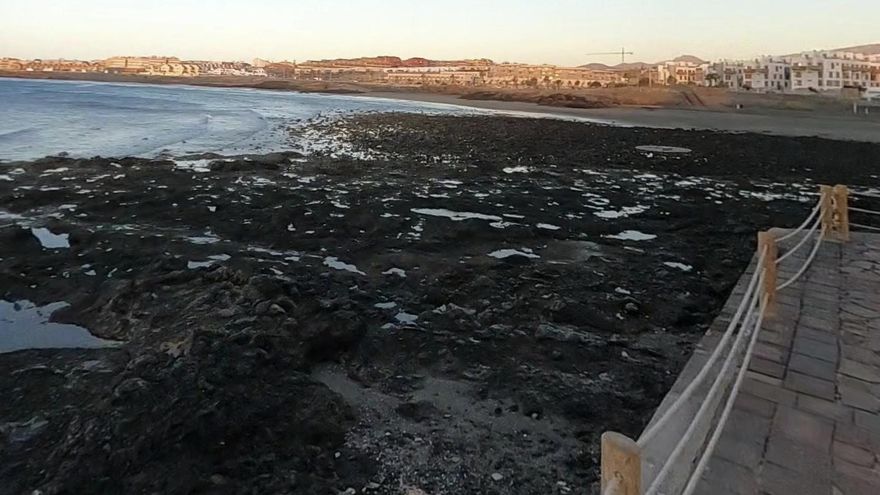 Cerrada al baño la playa de La Jaquita de Granadilla de Abona por detectarse altos niveles de bacterias fecales
