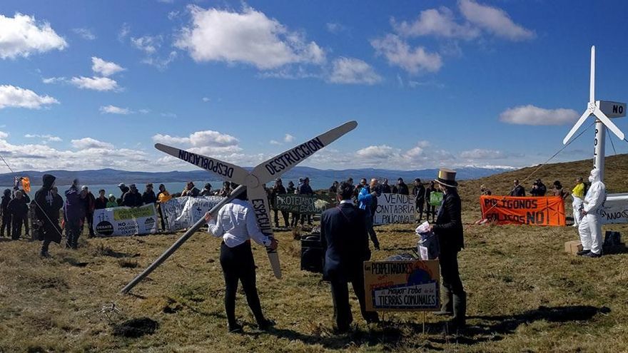 Cantabria autorizó el parque eólico de El Escudo con lo dispuesto en la ley para construir "casetos de aperos"