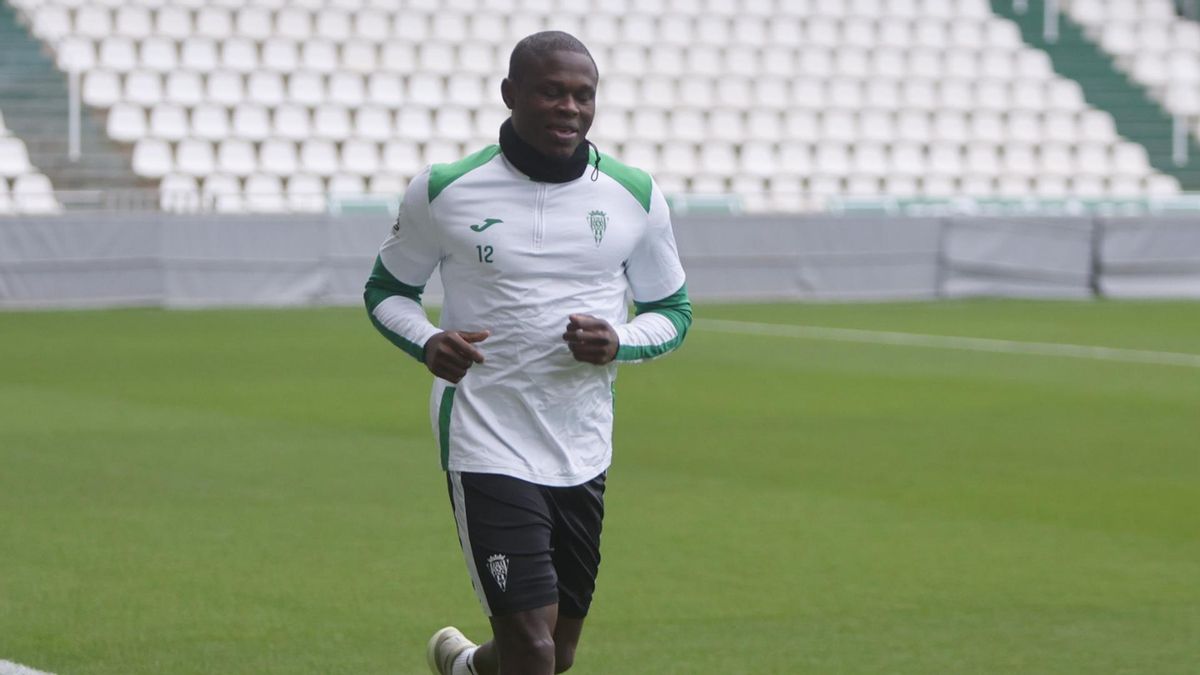 Fomeyem en el primer entrenamiento del 2026 del Córdoba CF