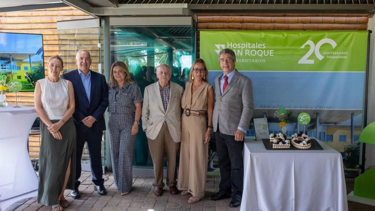 Hospitales Universitarios San Roque en Maspalomas celebra su 20 aniversario