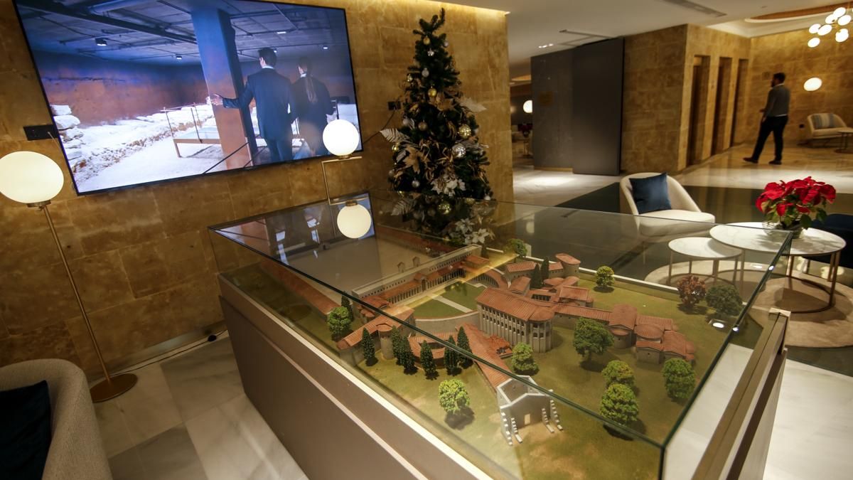 Restos arqueológicos en el Hotel Mezquita Center
