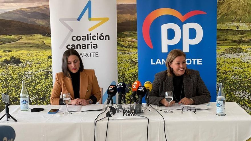 PP y CC cierran un acuerdo para gobernar en el Ayuntamiento de Arrecife