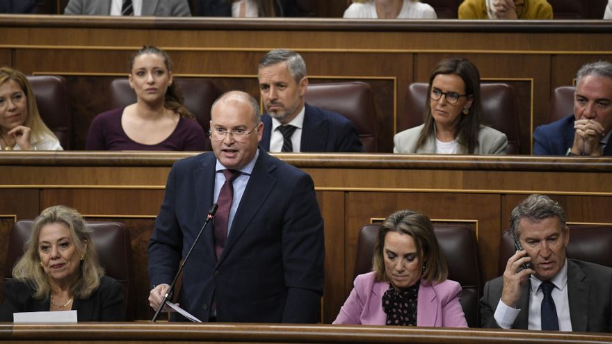 Archivo - El portavoz del PP en el Congreso, Miguel Tellado, en el Congreso de los Diputados, a 16 de octubre de 2024, en Madrid (España).