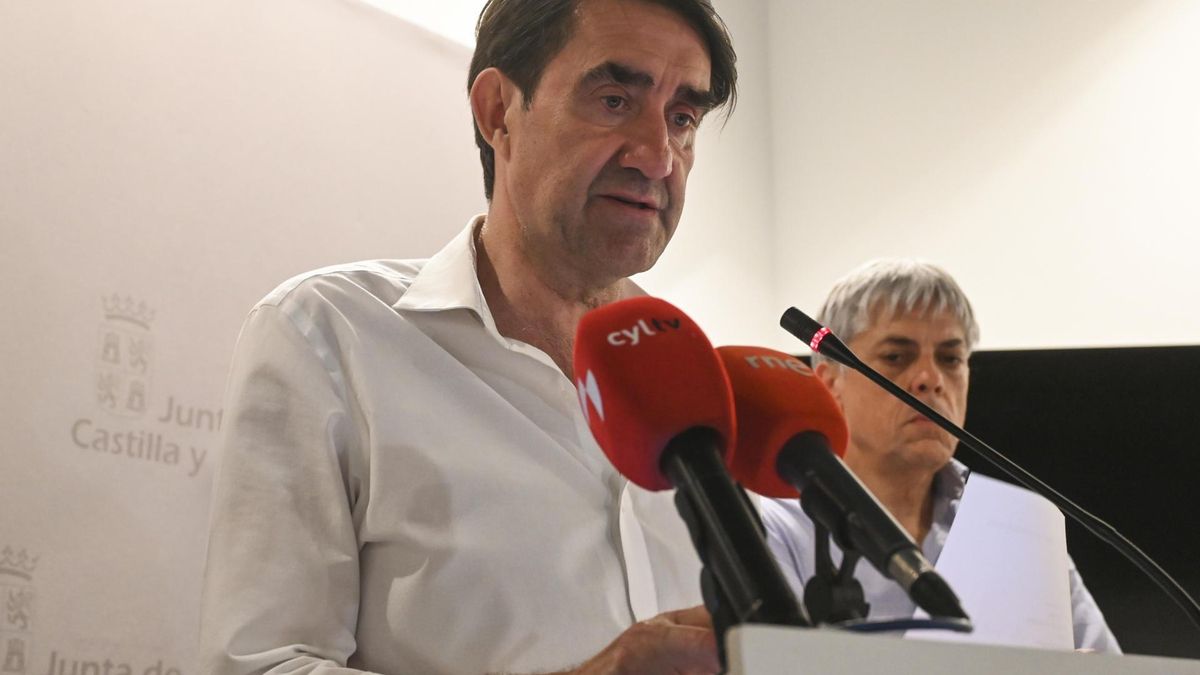 El consejero de Medio Ambiente, Juan Carlos Suárez Quiñones