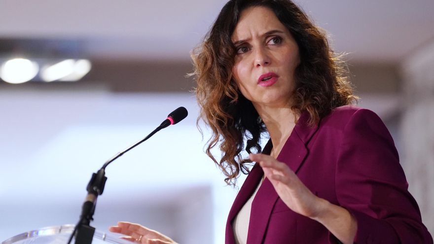 La presidenta de la Comunidad de Madrid, Isabel Díaz Ayuso, en una imagen de archivo.EFE/Nacho Gallego