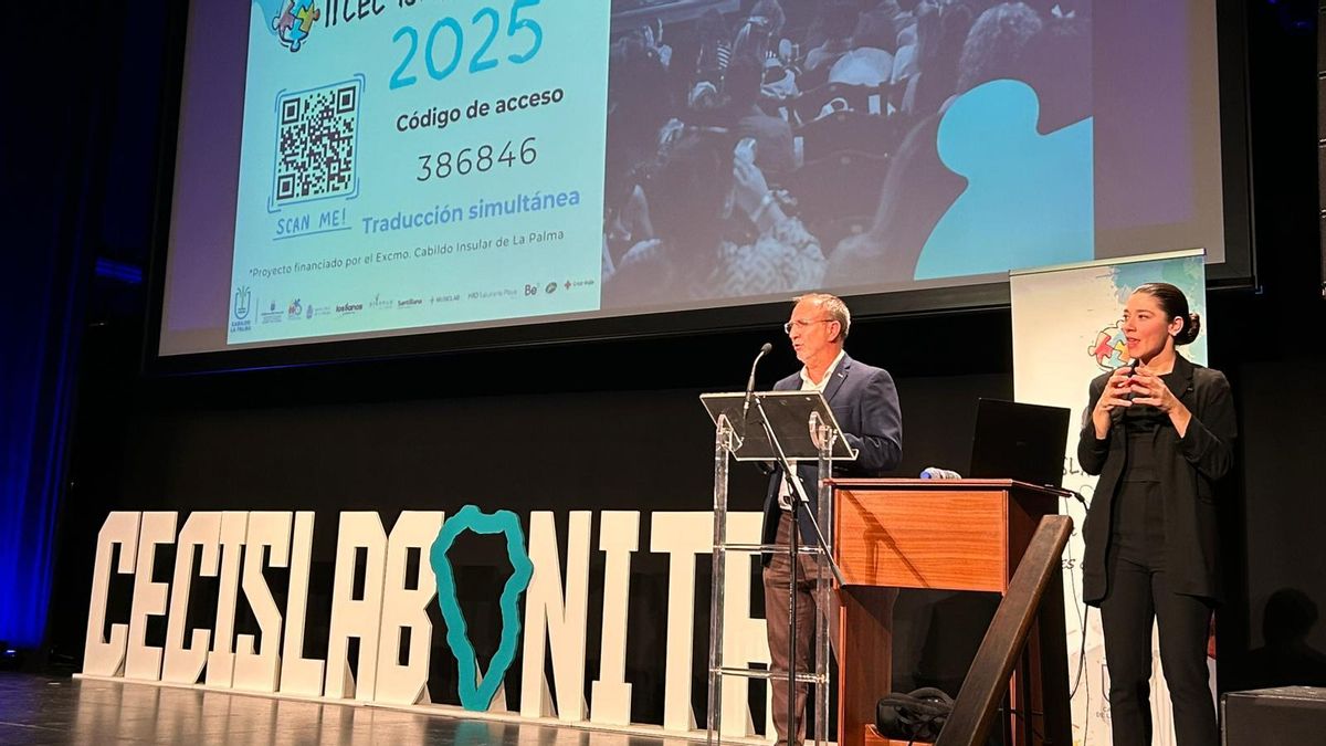 Intervención de Sergio Rodríguez, presidente del Cabildo de La Palma,  en  la  segunda edición del Congreso Educativo y Cultural (CES) Isla Bonita.