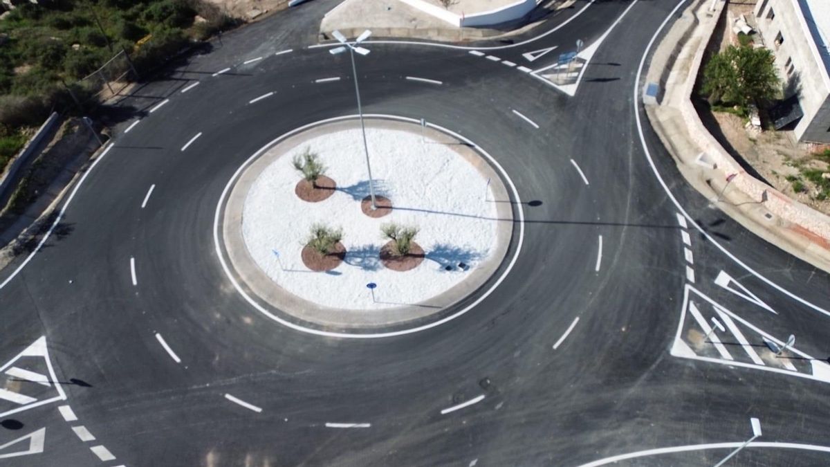 Rotonda en Alhama de Almería