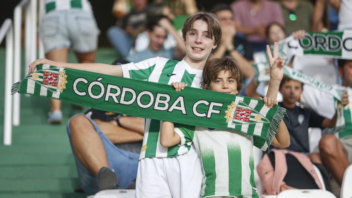 Grada Blanquiverde del Córdoba CF - UD Almería