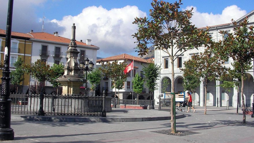Plaza de los Fueros de Orduña.