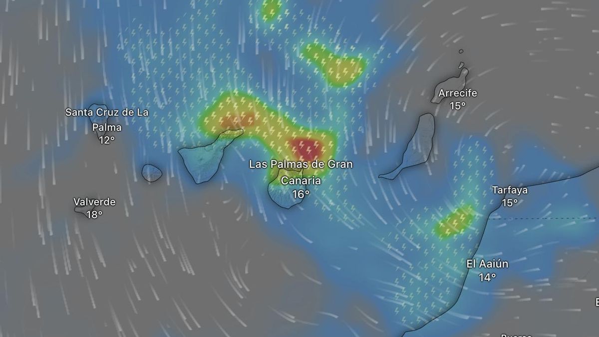 Aemet lanza un aviso especial para Canarias y pone nombre al temporal: borrasca Emilia