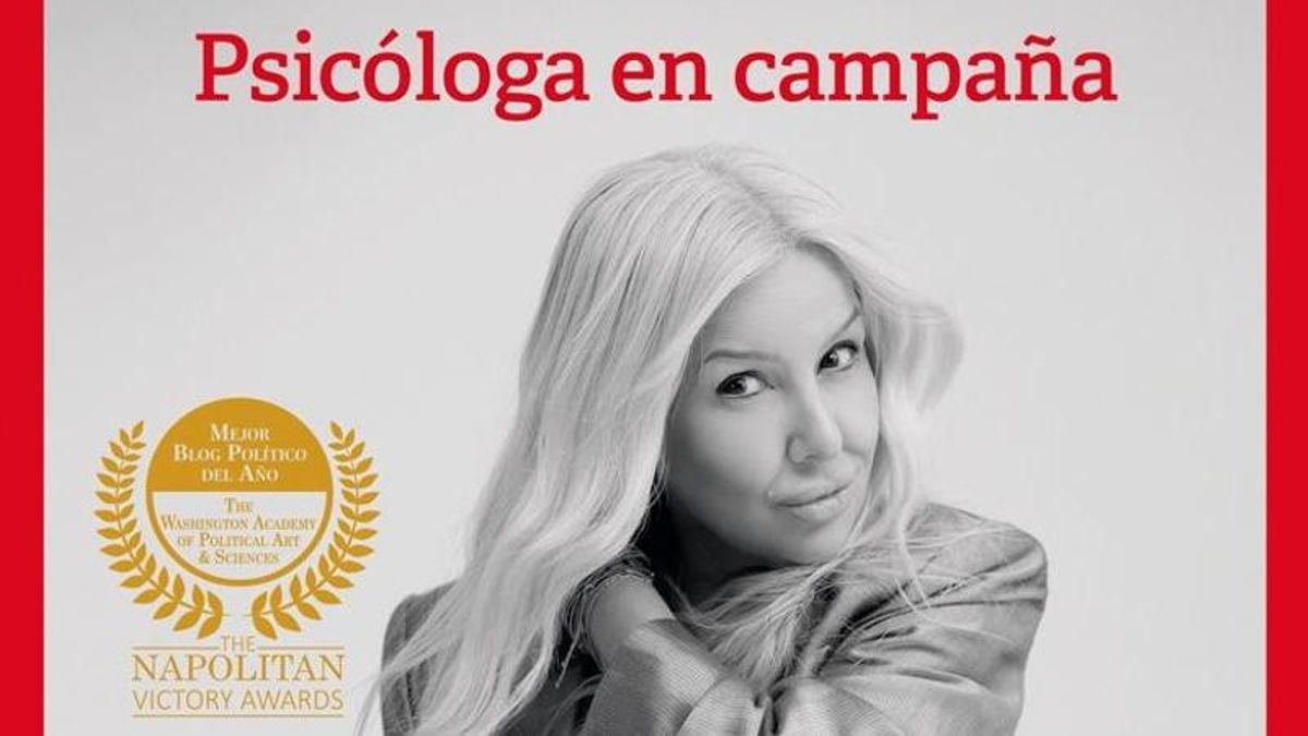 Portada del ensayo 'Psicóloga en campaña', de Maite Fernández Valderas.