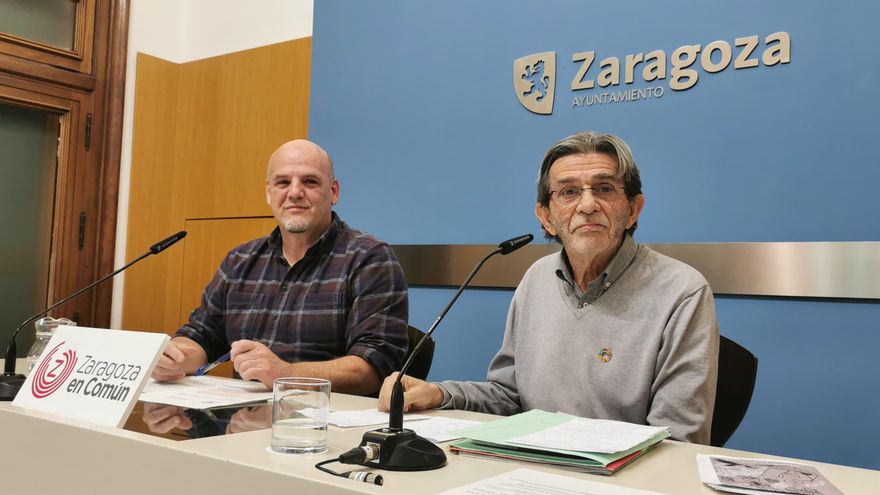 Zaragoza en Común critica la política de vivienda del PP: "Ningún suelo público tiene que ser vendido"