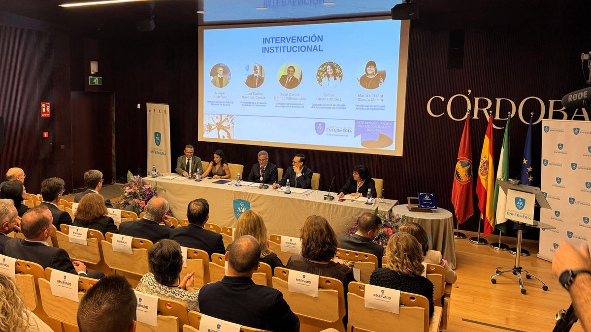 Congreso de la nueva Academia Andaluza de Enfermería (AAE).