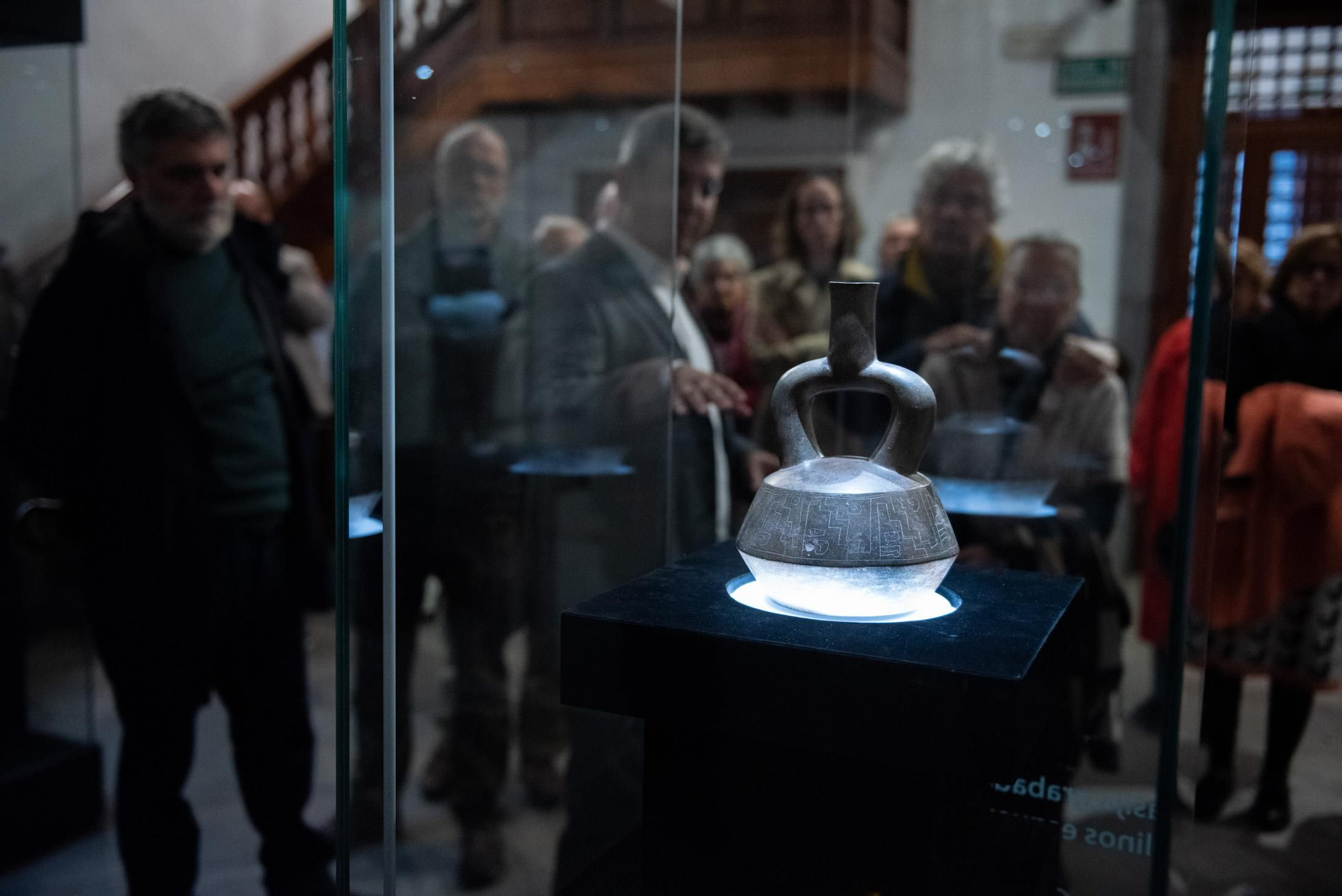 Exposición 'Los imperios perdidos: Perú milenario' en el Espacio Cultural  de CajaCanarias de Santa Cruz de La Palma. Foto: Fundación CajaCanarias/Carlos Aciego