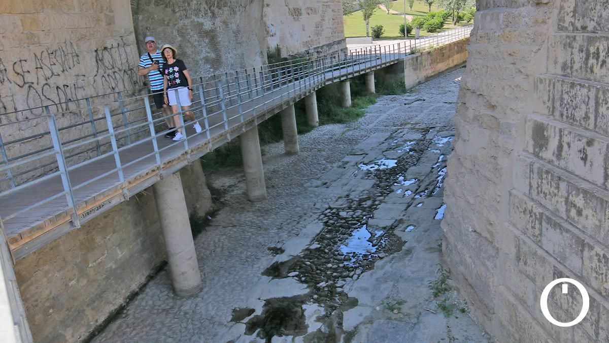 Río Guadalquivir a su paso por el Puente Romano