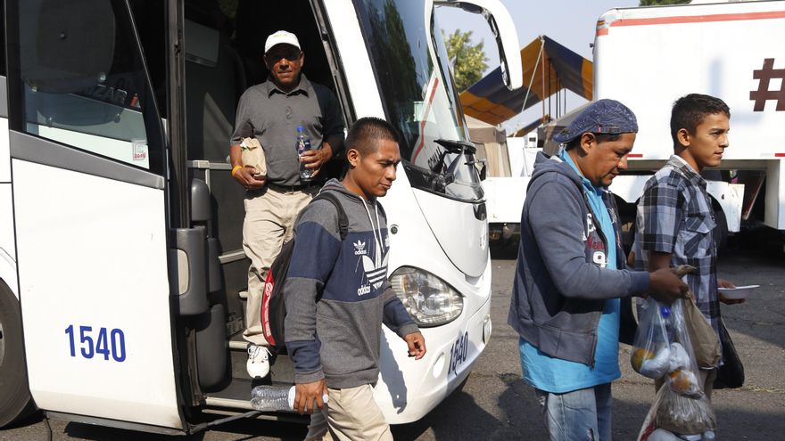 Agentes rescatan a 81 migrantes, entre ellos 44 menores, en centro de México