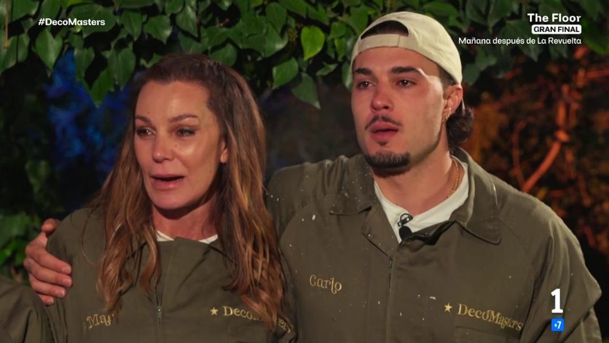 Mar Flores y Carlo Constanzia, en 'DecoMasters' de RTVE