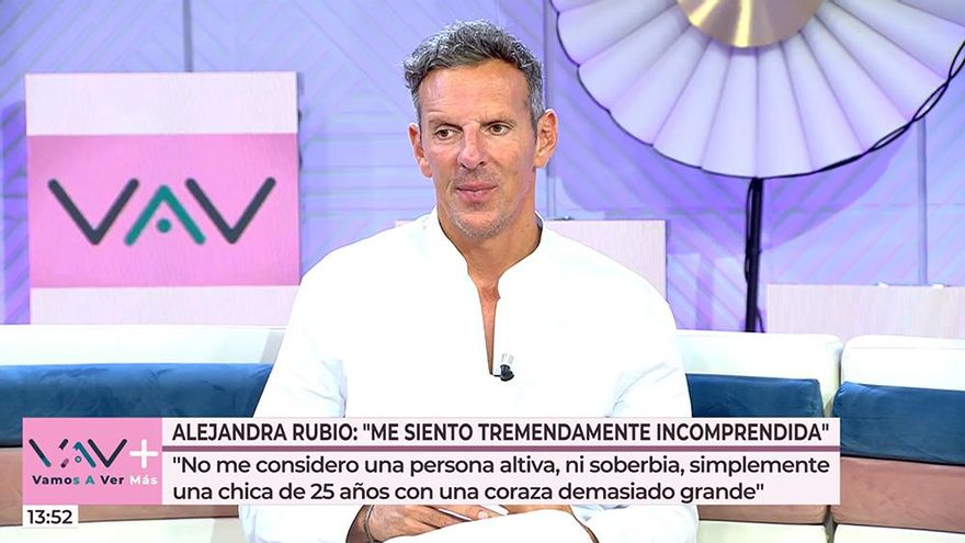 Joaquín Prat responde a Alejandra Rubio: "Si te incomoda hablar de cosas personales, ¿por qué publicas el vídeo?"