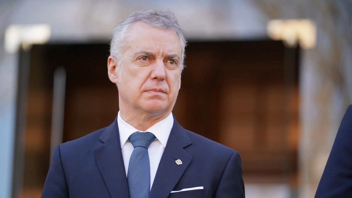 Archivo - El Lehendakari, Iñigo Urkullu, en el Ajuria Enea, a 13 de marzo de 2023, en Vitoria-Gasteiz