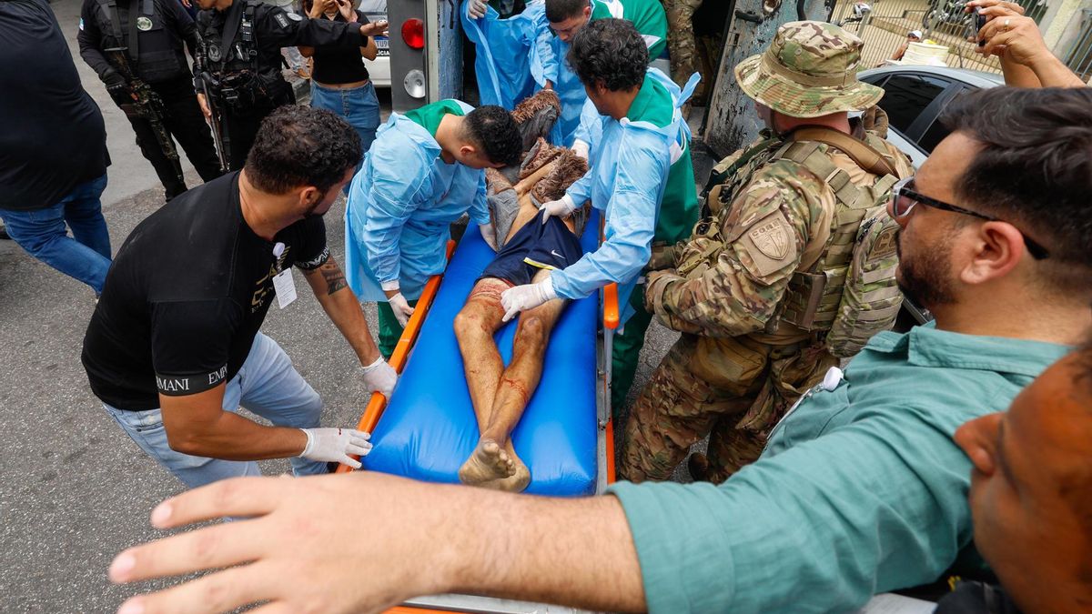 El operativo policial en Río de Janeiro dejó decenas de muertos, heridos y detenidos.