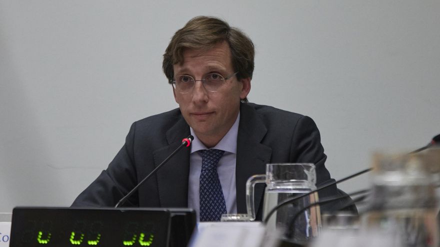 Madrid, José Luis Martínez-Almeida, comparece en la última sesión de la comisión de investigación municipal sobre el presunto espionaje a la presidenta de la Comunidad de Madrid, a 9 de mayo de 2022, en Madrid (España).