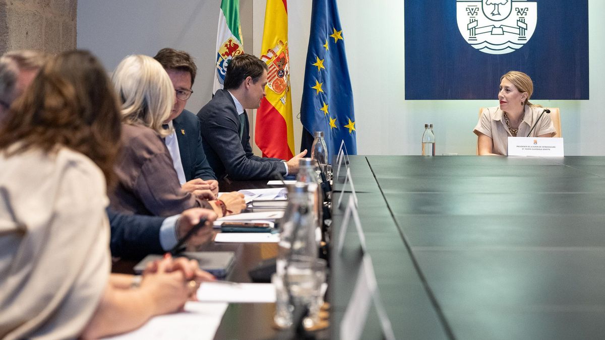 Reunión del consejo de gobierno de la Junta de Extremadura celebrado este martes