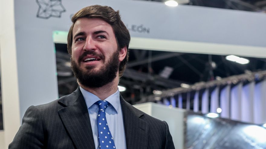 Archivo - El vicepresidente de la Junta de Castilla y León, Juan García-Gallardo