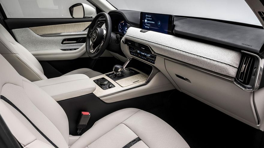 Interior del modelo CX-60