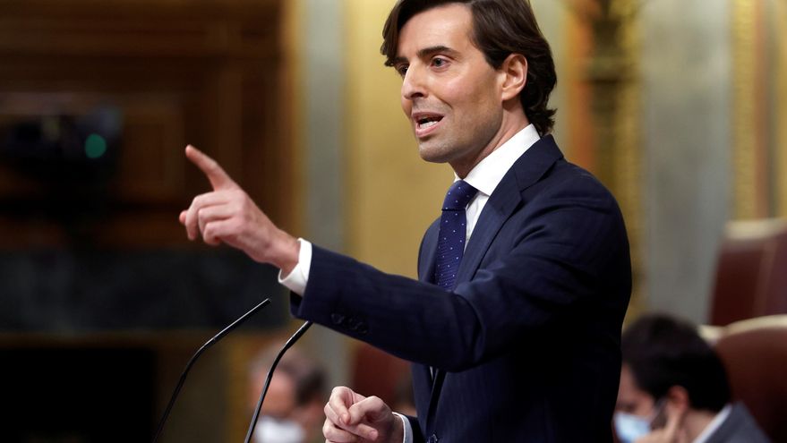 El diputado del PP Pablo Montesinos. EFE/Mariscal/Archivo