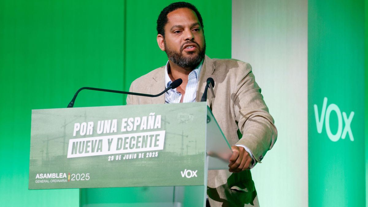 Imagen de archivo del secretario general de Vox, Ignacio Garriga. EFE/ J.P. Gandul