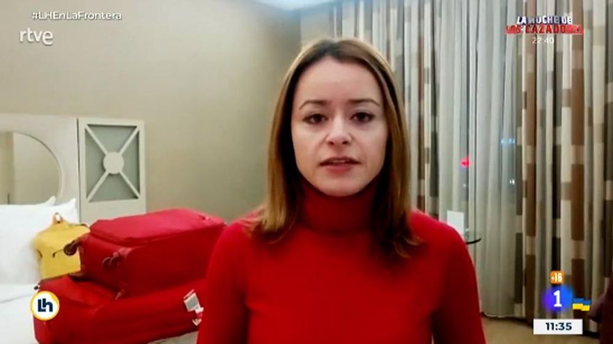 Érika Reija, corresponsal de RTVE, tras abandonar Rusia: "Los periodistas nos hemos convertido en objetivo de Putin"