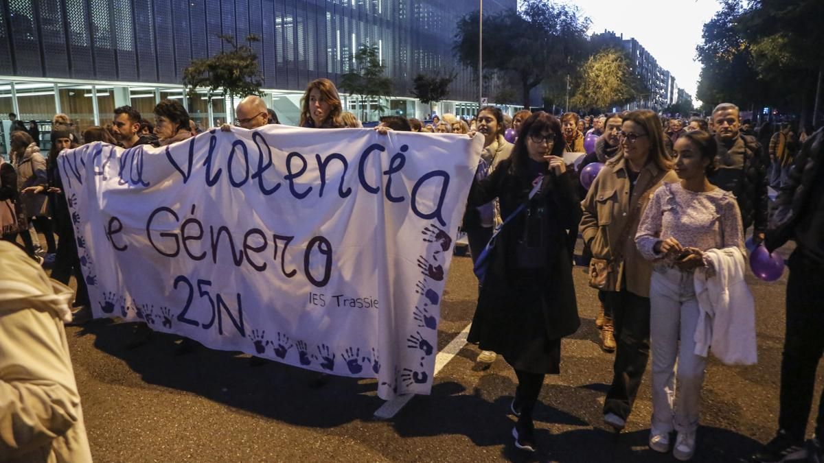 Manifestación contra Violencia de Género