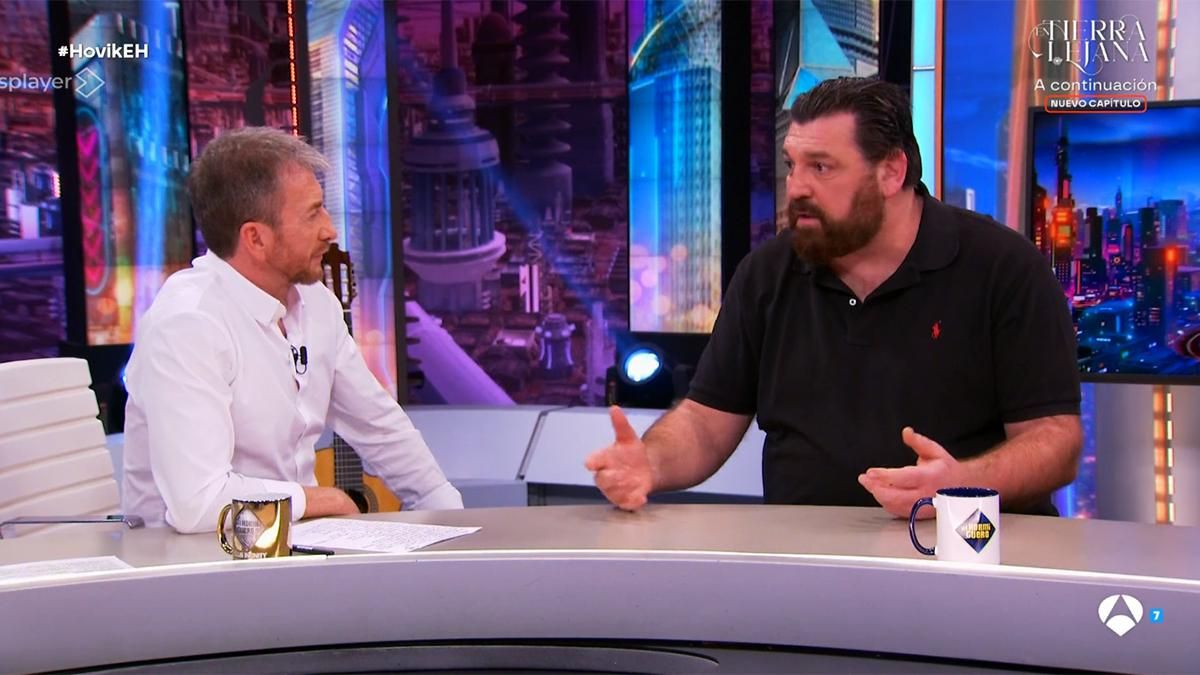 Hovik Keuchkerian, a Pablo Motos: "Yo soy de la fachosfera en 'El Hormiguero' y un rojo cuando voy a 'La Revuelta'"