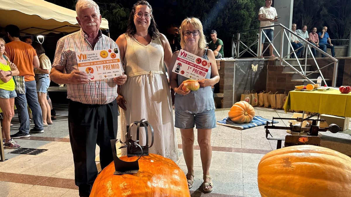 Los ganadores del concurso en Binéfar.