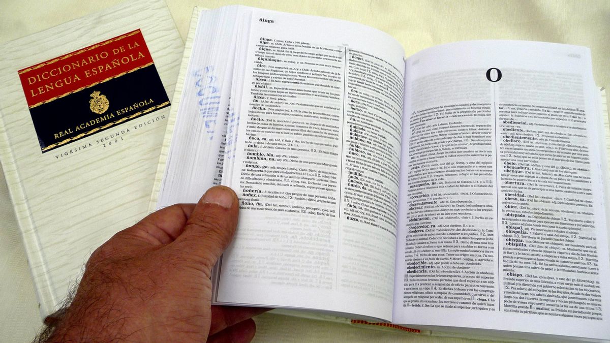 Tomos del Diccionario de la Real Academia de la Lengua Española (RAE)