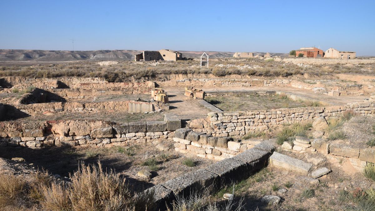 El yacimiento romano perfecto para recorrer a pie: está en Aragón, nació sobre una antigua ciudad ibérica y está declarado Patrimonio Histórico