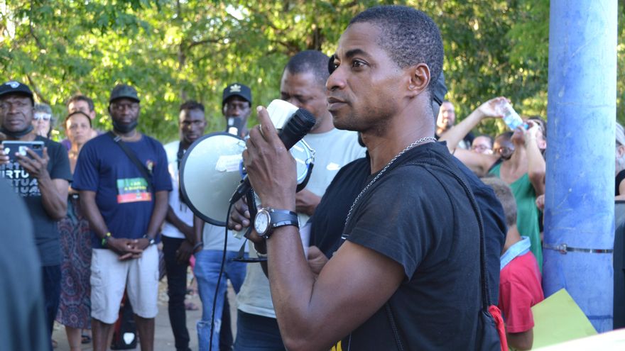 Mahmoud durante su intervención