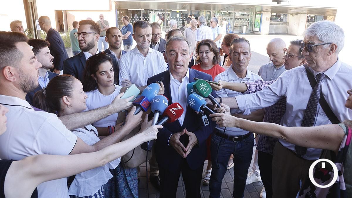 Presentación del cambio de la nueva denominación oficial de la Estación de Córdoba - Julio Anguita