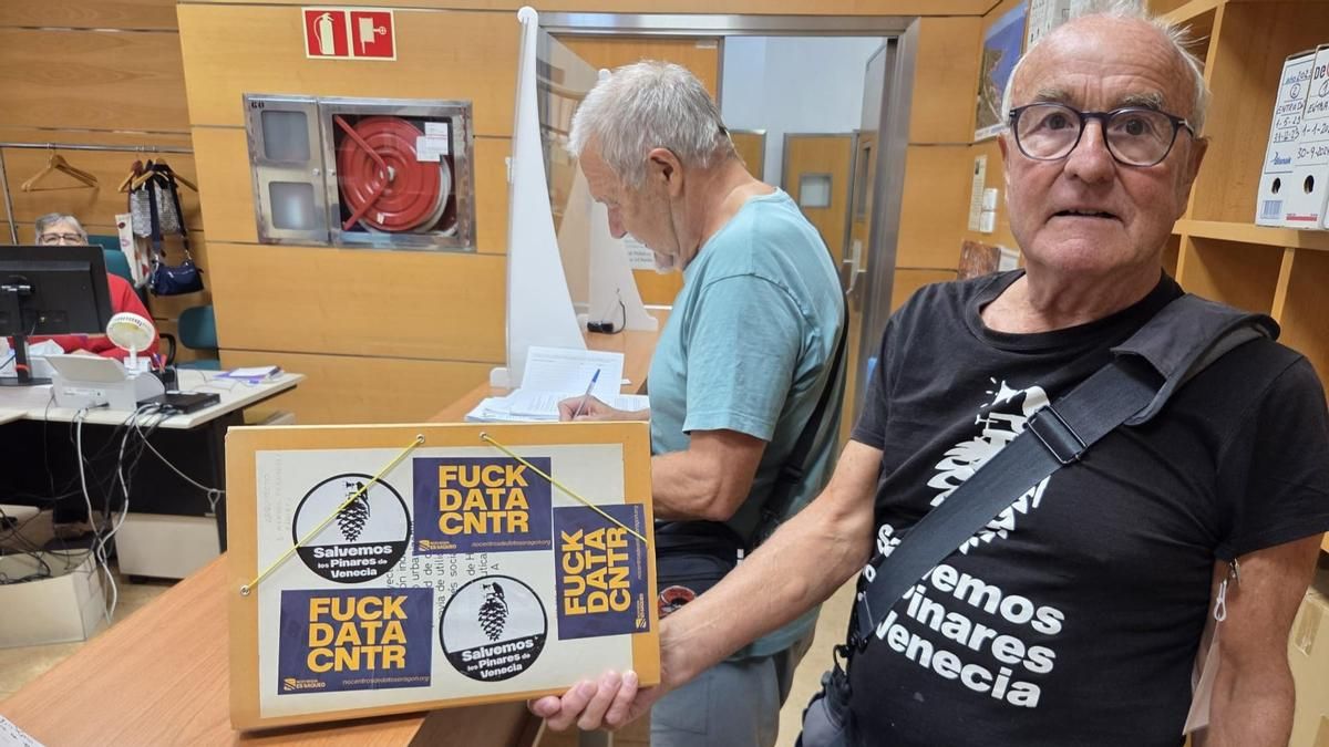 Una plataforma presenta 349 alegaciones contra la instalación del centro de datos de Microsoft en Zaragoza