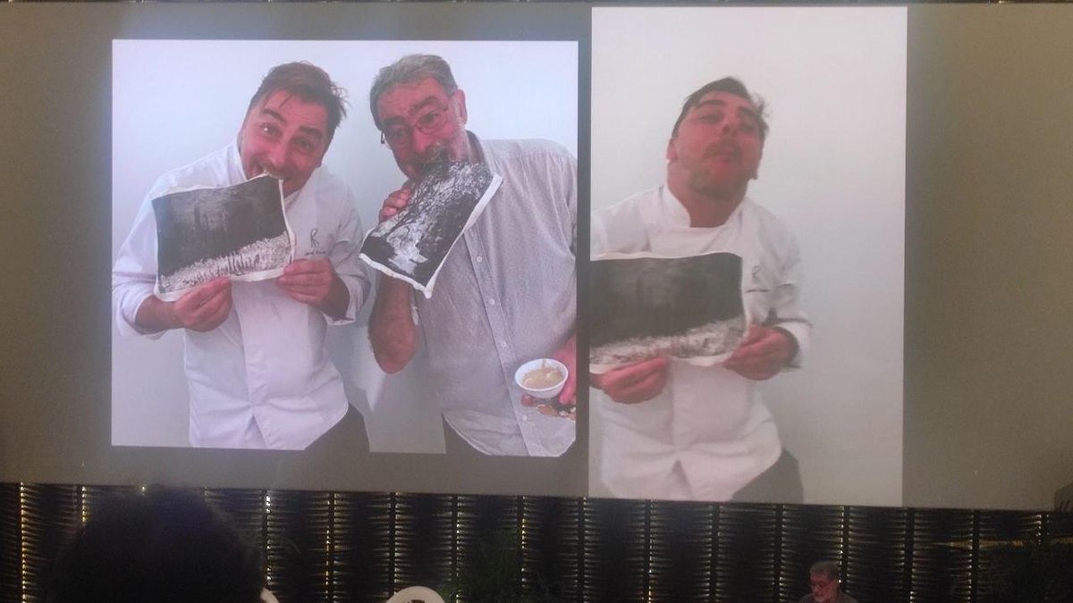 Jordi Roca y Joan Fontcuberta degustan imágenes deterioradas y carcomidas por la acción de agentes microscópicos.