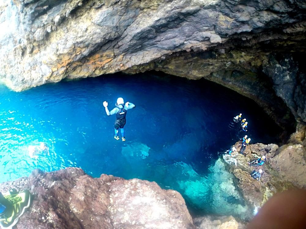 'Coasteering' en Madeira