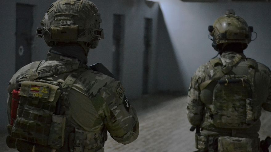 Militares del Grupo de Operaciones Especiales de España en una imagen de archivo.