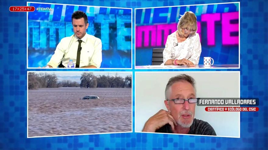 Un científico del CSIC corta con datos el negacionismo climático de Esperanza Aguirre en 'Todo Es Mentira'